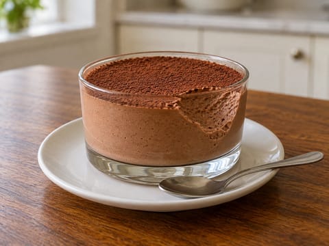 Bavarese al Cioccolato (italiensk chokladbavarois) Bavarese al Cioccolato (italiensk chokladbavarois)