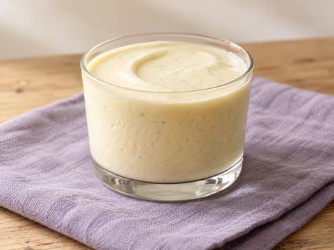 Bavarese alla Vaniglia (bavarois italien à la vanille)