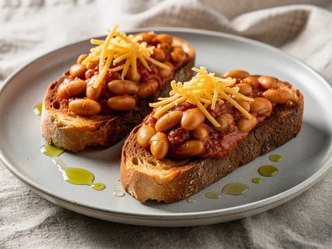 Modern Beans on Toast
