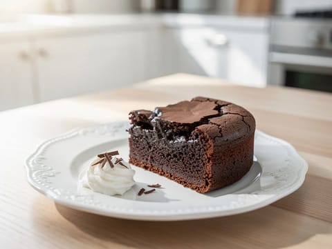 Belga csokoládés brownie-torta