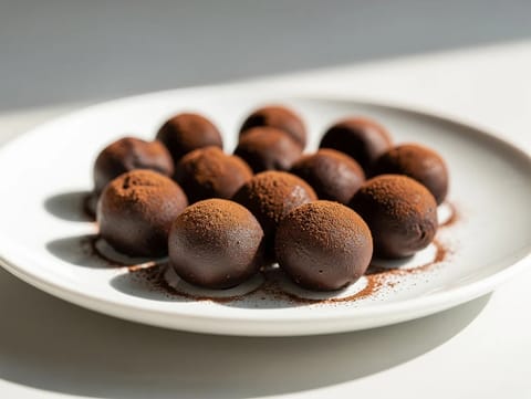 Schokoladentrüffel nach belgischer Art Schokoladentrüffel nach belgischer Art