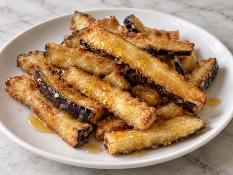 Berenjenas con Miel (vinete prăjite cu miere) Berenjenas con Miel (vinete prăjite cu miere)