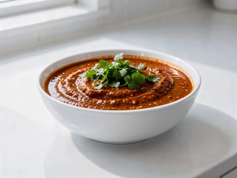 Bhuna masala (base de curry oignon-tomate rôtie lentement)
