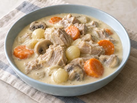 Blanquette de Veau Classique (guisado cremoso de vitela)