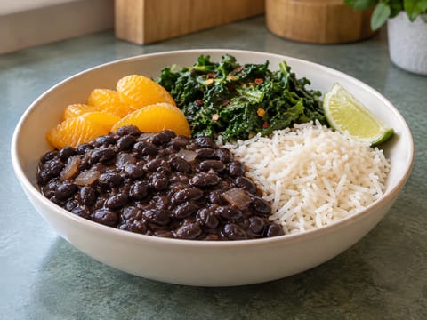 Braziliaanse zwartebonenbowl