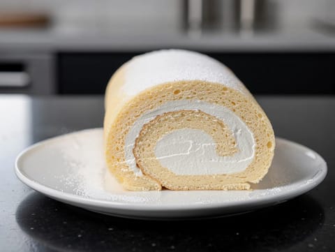 Brazo de Gitano (brazo de gitano con nata)