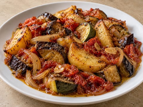Briam (légumes d’été rôtis grecs) Briam (légumes d’été rôtis grecs)