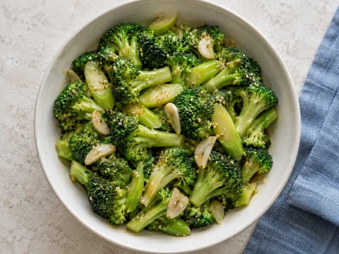 Garlic Broccoli Bowl