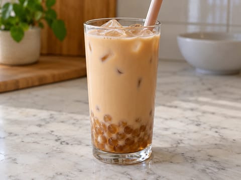 Bubble Tea clássico (boba taiwanês) Bubble Tea clássico (boba taiwanês)