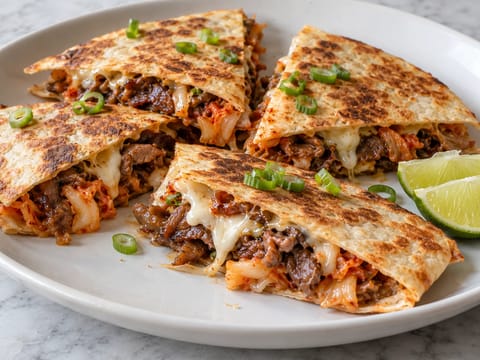 Korean-Mexican Bulgogi Quesadilla Korean-Mexican Bulgogi Quesadilla