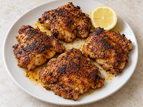 Cajun blackened kyllingelår Cajun blackened kyllingelår