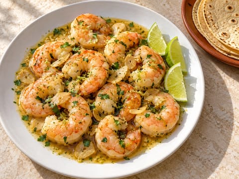 Camarones al Mojo de Ajo (sarımsaklı tereyağlı karides) Camarones al Mojo de Ajo (sarımsaklı tereyağlı karides)