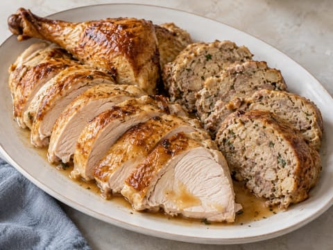 Cappone Ripieno (Fylld kapun med fläsk och parmesan)