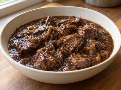 Carbonnade Flamande (flamand marha- és sörpörkölt) Carbonnade Flamande (flamand marha- és sörpörkölt)