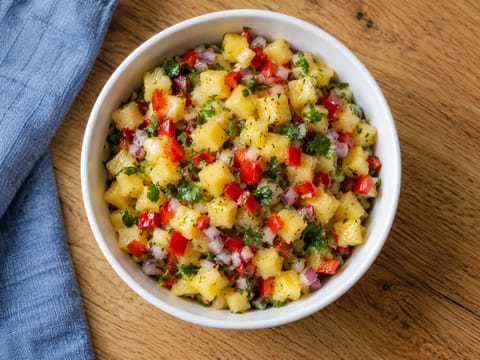 Caribbean Pineapple Salsa