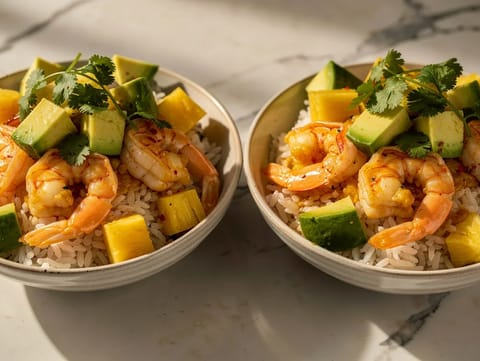 Caribbean Shrimp Bowl