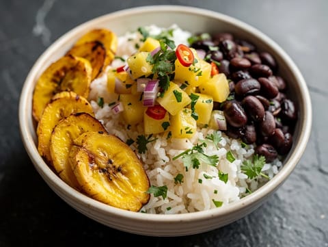 Bol vegetarian caraibian