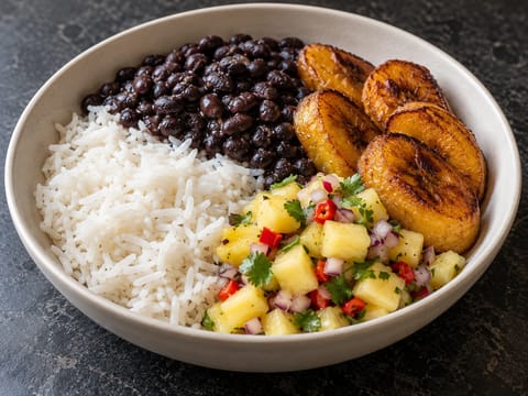 Caribische veggie bowl Caribische veggie bowl