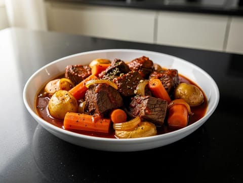 Carne Estufada à Portuguesa (Portugese gestoofde rundvlees)