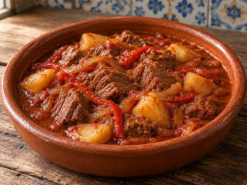 Carne Guisada Española (ισπανικό μοσχαράκι στιφάδο) Carne Guisada Española (ισπανικό μοσχαράκι στιφάδο)