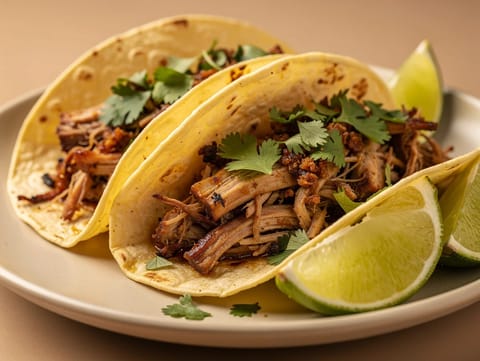 Carnitas de Cerdo (Yavaş Pişirilmiş Domuz Carnitas) Carnitas de Cerdo (Yavaş Pişirilmiş Domuz Carnitas)