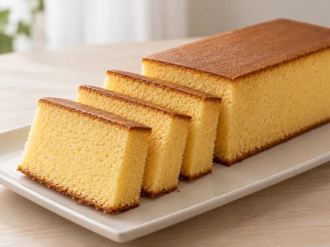 Castella Cake (génoise castella de Nagasaki) Castella Cake (génoise castella de Nagasaki)