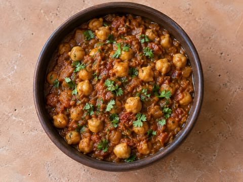 Chana Masala (curry de năut condimentat)