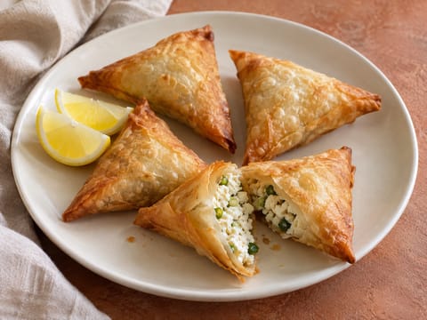 Cheese Sambousek (τηγανητά πιτάκια με τυρί) Cheese Sambousek (τηγανητά πιτάκια με τυρί)