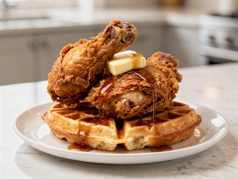 Chicken and Waffles
