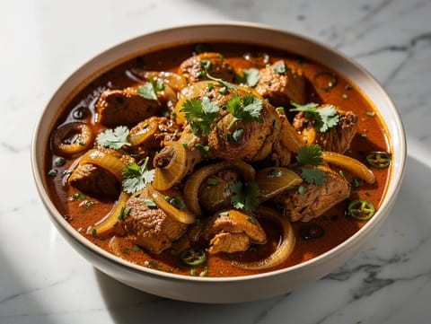 Chicken Do Pyaza (Soğanlı Tavuk Köri)