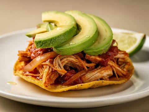 Kip tinga tostadas