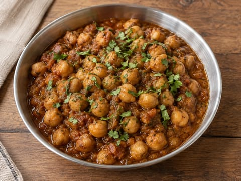 Chole (pendżabskie curry z ciecierzycy)