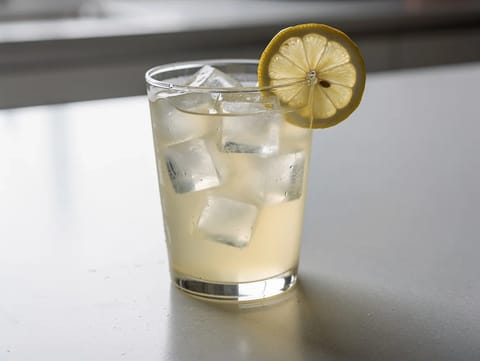 Citron Pressé (fersk sitronade med sukkersirup) Citron Pressé (fersk sitronade med sukkersirup)