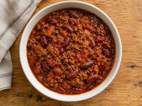 Klassinen naudanlihachili Klassinen naudanlihachili
