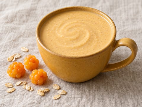 Bulut üzümü yulaflı smoothie Bulut üzümü yulaflı smoothie
