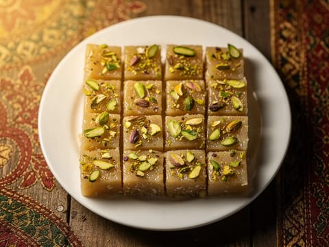 Coconut Barfi (indiska kokosfudgerutor) Coconut Barfi (indiska kokosfudgerutor)