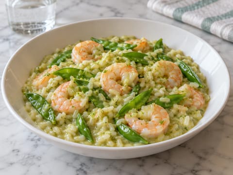 Risotto de curry verde con coco, inspirado en Tailandia Risotto de curry verde con coco, inspirado en Tailandia