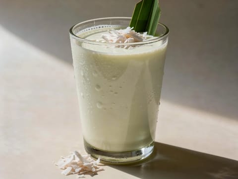 Kókuszos pandan smoothie Kókuszos pandan smoothie