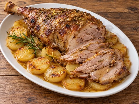Cordero Asado a la Castellana (kasztíliai sült bárány) Cordero Asado a la Castellana (kasztíliai sült bárány)