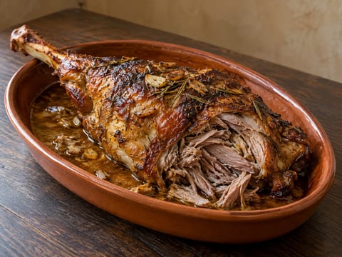 Cordero Asado al Horno (καστιλιάνικο αρνί ψημένο αργά)