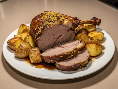 Cordero Asado de Navidad (spansk julelammestek)