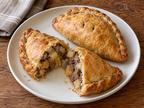 Cornish Pasty (Deigpakke med oksekjøtt og grønnsaker)