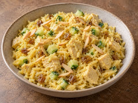Coronation Chicken Rice Salad Coronation Chicken Rice Salad