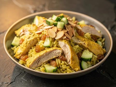 Coronation Chicken Rice Salad Coronation Chicken Rice Salad