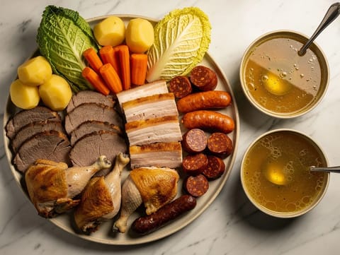 Cozido à Portuguesa (portugisisk kokt middag)