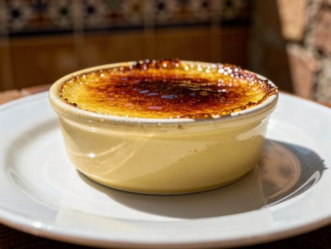 Crema Catalana (katalonialainen vanukas karamellisoidulla sokerilla) Crema Catalana (katalonialainen vanukas karamellisoidulla sokerilla)