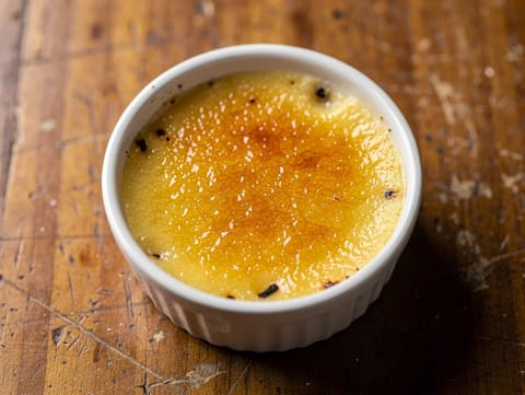 Crème Brûlée à la Vanille (waniliowe crème brûlée)