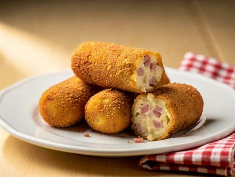 Croquetas de Jamón (kinkku- ja béchamelkroketit)