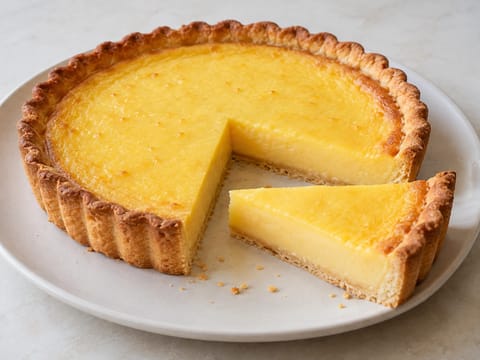 Crostata di Limone (włoska tarta cytrynowa z kremem) Crostata di Limone (włoska tarta cytrynowa z kremem)