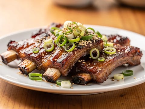 Dwaeji Galbi (koreai sertésoldalas) Dwaeji Galbi (koreai sertésoldalas)